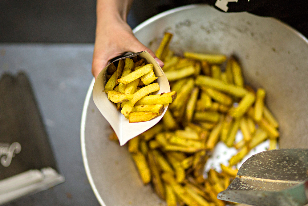 Frische Pommes